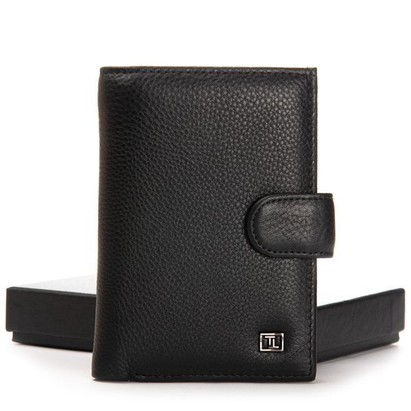 Кошелек BE Мужской кожа BRETTON 42-15 black 40874 фото