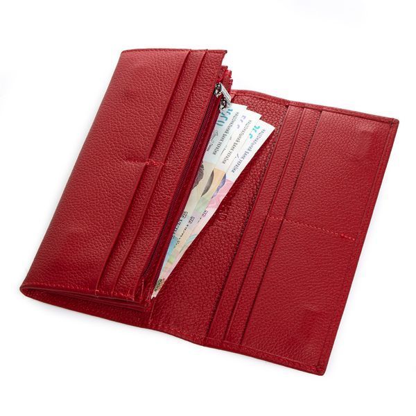 Кошелек Classic Женский кожа DR. BOND W501-2 red 29957 фото