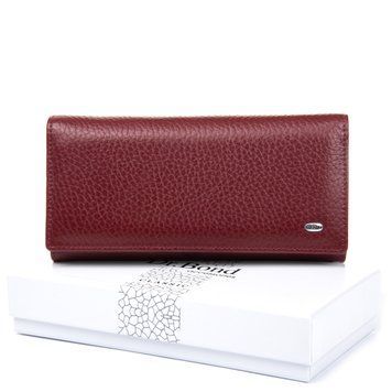 Кошелек Classic Женский кожа DR. BOND W501-2 wine-red 38392 фото