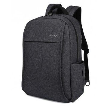 Рюкзак міський Tigernu T-B3221C для ноутбука 15.6" з USB об'єм 19 л Темно-сірий T-B3221С_15,6_Black Grey фото
