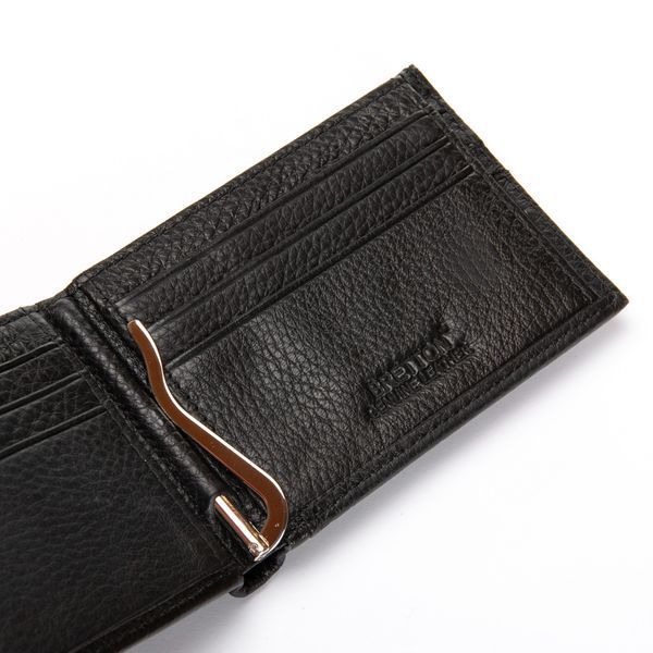 Кошелек BE Мужской кожа BRETTON 168-24C black 32964 фото