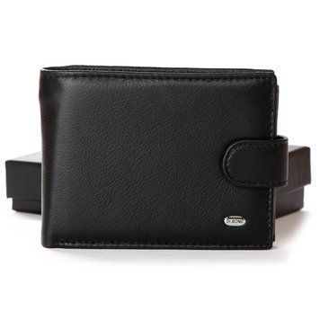 Кошелек Classic Мужской кожа DR. BOND M8-1 black 28322 фото