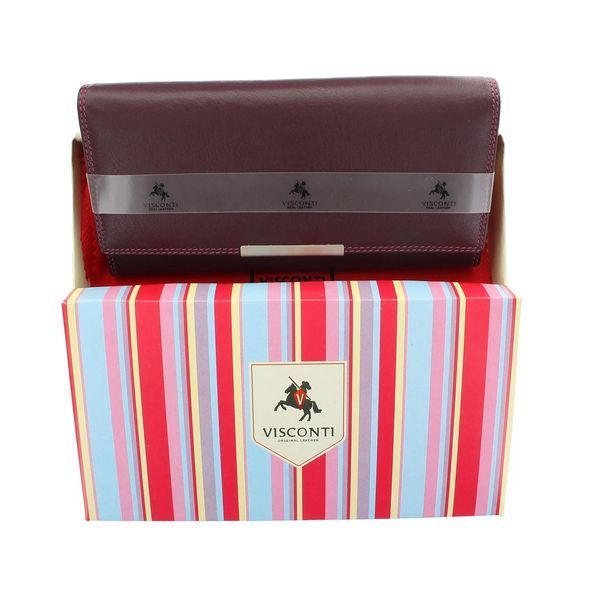 Гаманець жіночий Visconti R11 Paloma c RFID (Plum Multi) R11 PLUM M фото