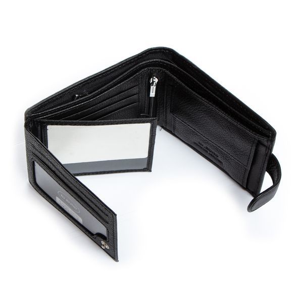 Кошелек Classic Мужской кожа DR. BOND M8-1 black 28322 фото