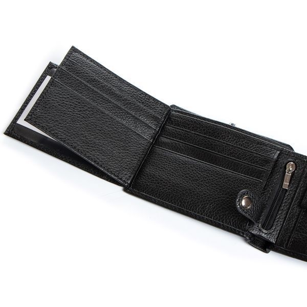 Кошелек Classic Мужской кожа DR. BOND M8-1 black 28322 фото