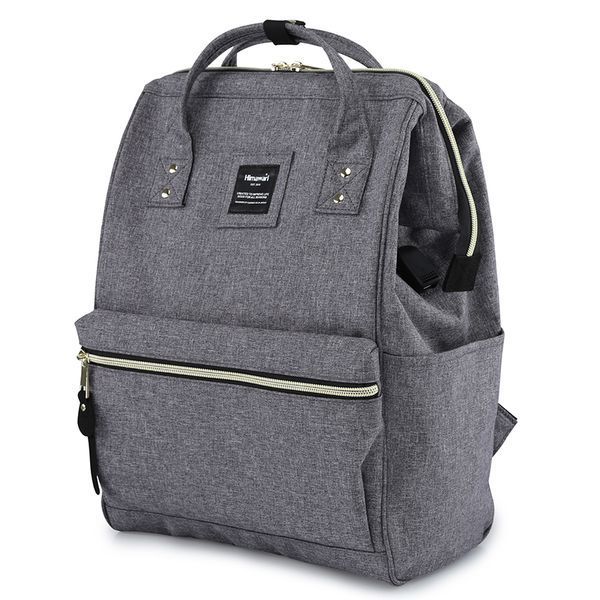 Women's Backpack HIMAWARI 9001 GREY with Laptop Compartment and USB
