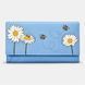 Жіночий шкіряний гаманець Yoshi Y1030 Hodson (Bee Happy Blue) Y1030 BEE 21 фото 6