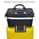 DERBY DoctorBag black organizer work bag with modular dividers and a compartment for a laptop up to 17"