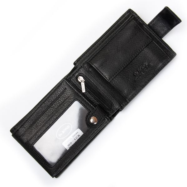 Кошелек Classic Мужской кожа DR. BOND M8-1CK black 39832 фото