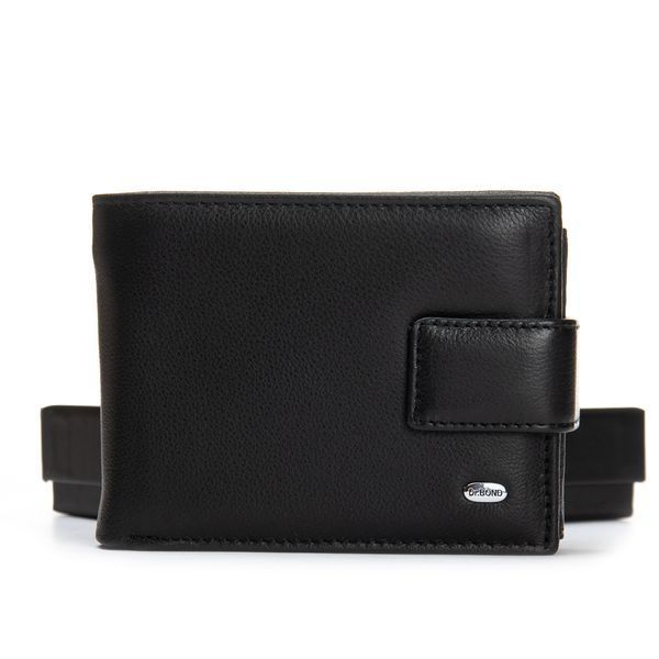 Кошелек Classic Мужской кожа DR. BOND M8-1CK black 39832 фото