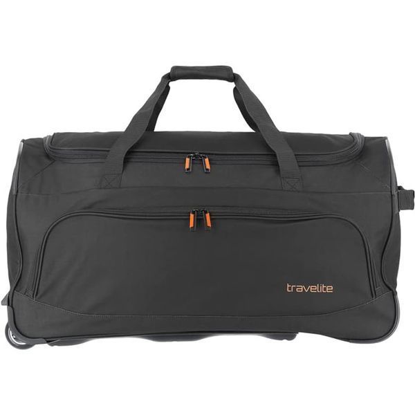 Дорожня сумка Travelite Basics Fresh на 2 колесах Чорн. (89л,2,4кг) (71x36x35см) TL096277-01 фото