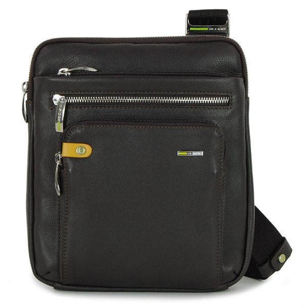 Чоловіча шкіряна сумка Acciaio Touch 2302G 2302/G фото