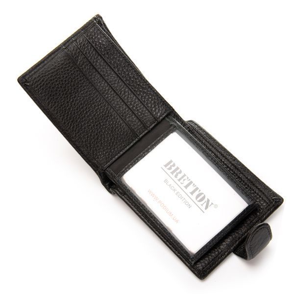 Кошелек BE Мужской кожа BRETTON M3602 black 32954 фото