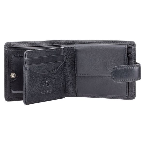 Гаманець чоловічий Visconti HT10 Knightsbridge c RFID (Black) HT10 BLK фото