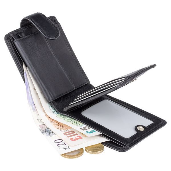 Гаманець чоловічий Visconti HT10 Knightsbridge c RFID (Black) HT10 BLK фото