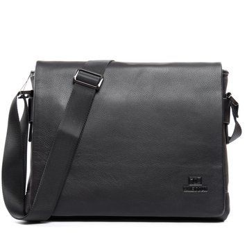 Сумка Мужская Портфель кожа BRETTON 78181-3 black 40930 фото