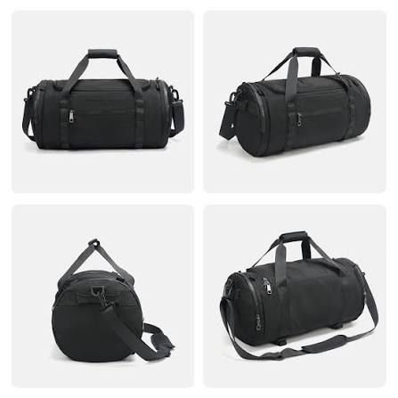 Сумка дорожна спортивна Tigernu T-N1051 чорна T-N1051_13_Black фото