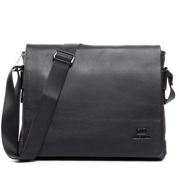 Сумка Мужская Портфель кожа BRETTON 78181-3 black 40930 фото