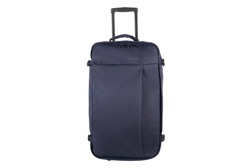 Сумка дорожня на 2-х колесах, Tucano Tugo M Trolley, 45л, поліестер, синя BTRTUG-M-B фото