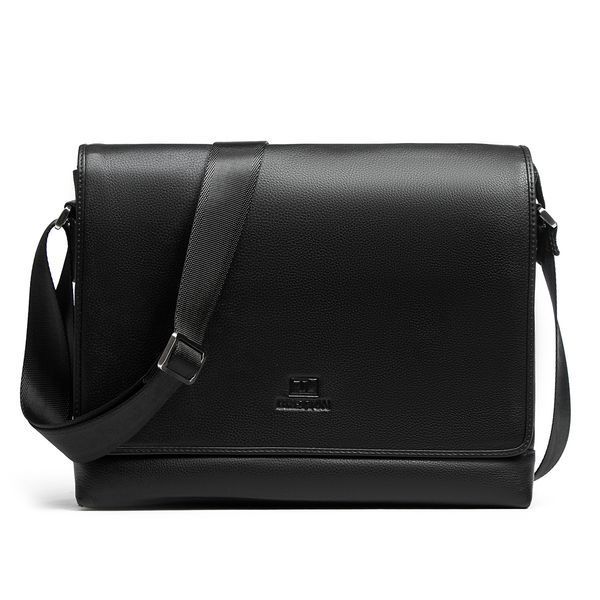 Сумка Мужская Портфель кожа BRETTON 8976-6 black 38450 фото