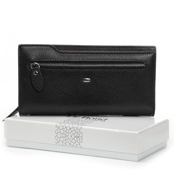Кошелек Classic Женский кожа DR. BOND WMB-2M black color 31821 фото