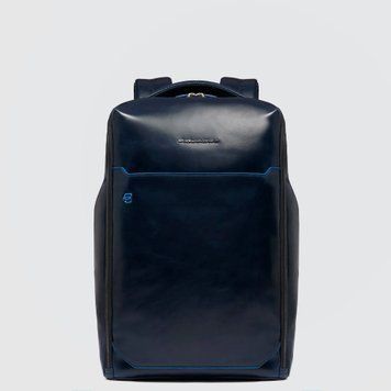 Рюкзак Піквадро Blue Square Navy Blue з відділ. д/ноутбука 14"/iPad/iPad Air /RFID захист (16л) (29x39x17) CA6591B2_BLU2 фото