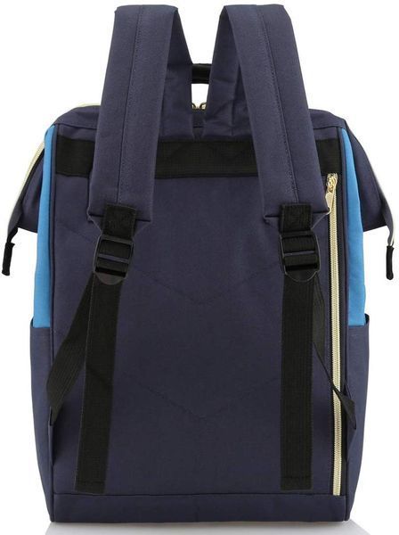 Рюкзак HIMAWARI 9001 RB/NV NAVY/BLUE з кишенею для ноутбука USB 9001 RB/NV NAVY/BLUE фото