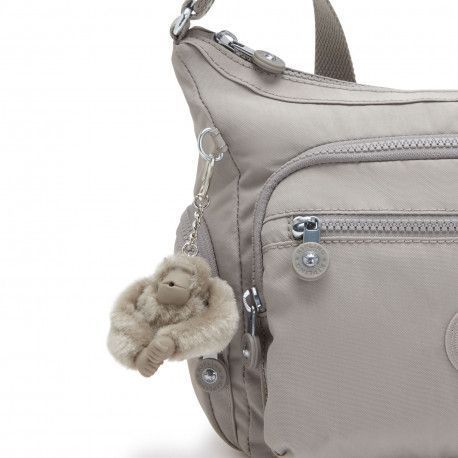 Сумка Kipling Basic Gabbie S Grey Gris жіноча наплічна Сір. (7л) (29x22x16,5см) KI2531_89L фото
