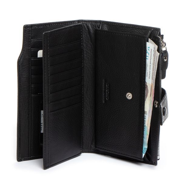 Кошелек Classic Мужской кожа DR. BOND MB-2 black 31351 фото