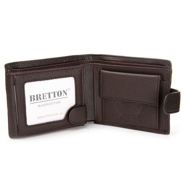 Кошелек BE Мужской кожа BRETTON M3603 brown 40878 фото