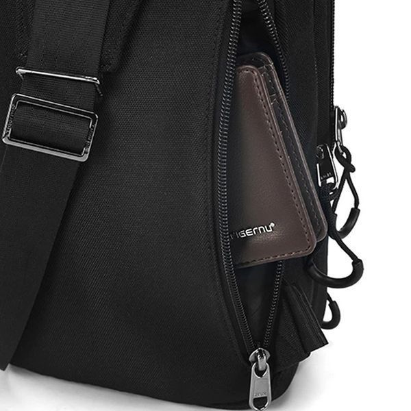 Міська сумка через плече (крос боді) Tigernu T-S8189 для планшета до 9,7" Чорна Т-S8189 Black фото