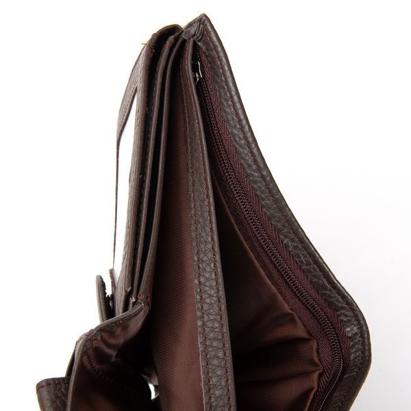 Кошелек BE Мужской кожа BRETTON M3603 brown 40878 фото