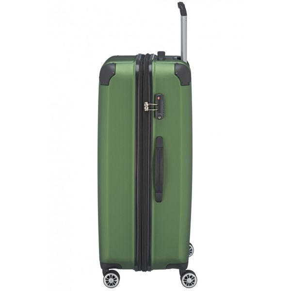 Валіза Travelite City на 4 колесах L exp. Зел. (113/124л,4,5кг) (49x77x32см) TL073049-80 фото