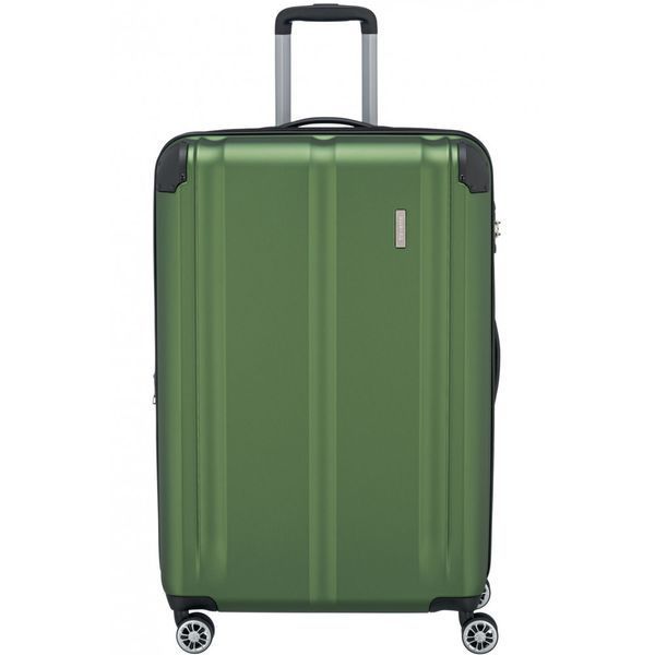 Валіза Travelite City на 4 колесах L exp. Зел. (113/124л,4,5кг) (49x77x32см) TL073049-80 фото