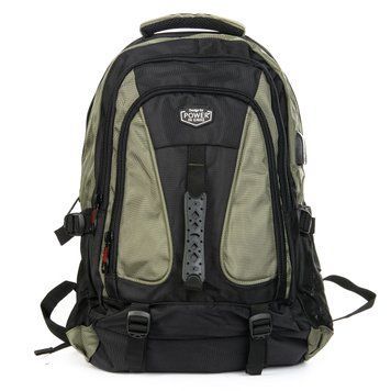 Рюкзак Городской нейлон Power In Eavas 8212 black-green 31441 фото