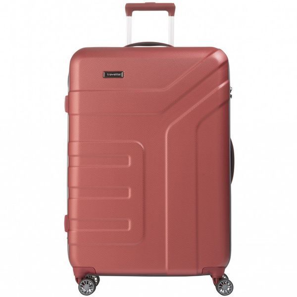 Валіза Travelite Vector на 4 колесах L Рож. (103л,4,3кг) (51x77x28см)