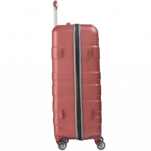Валіза Travelite Vector на 4 колесах L Рож. (103л,4,3кг) (51x77x28см)