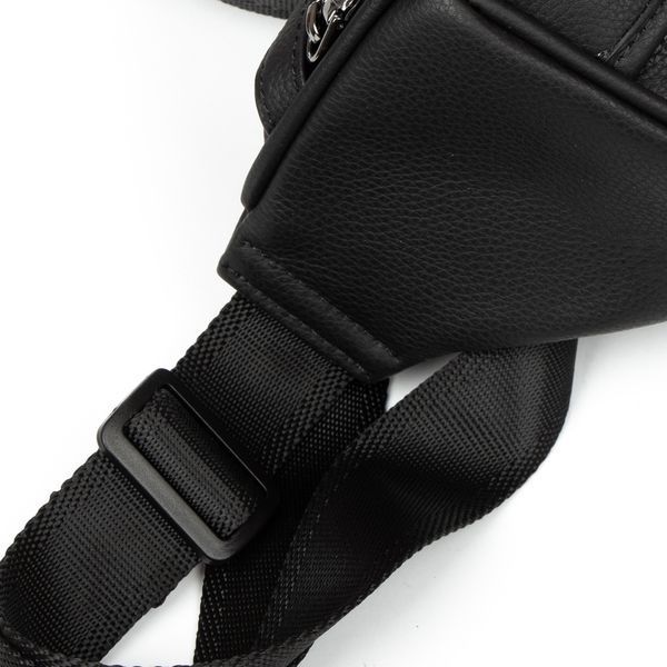 Сумка Мужская На пояс кожа BRETTON 8786-58A black 38809 фото