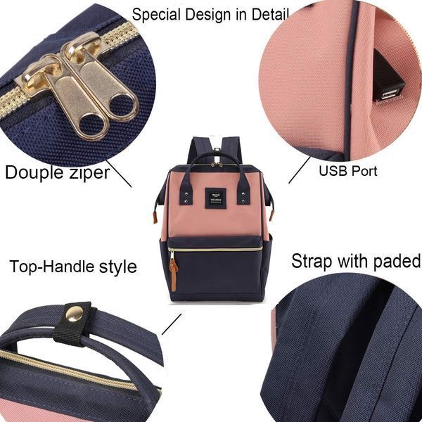 HIMAWARI 9001-11 Backpack with Laptop Compartment and USB