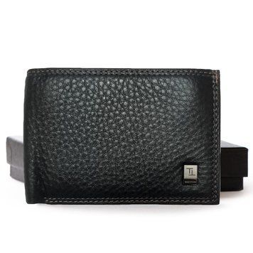 Кошелек BE Мужской кожа BRETTON 168-R24C black 39338 фото