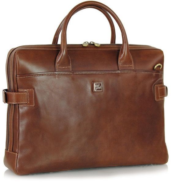 Чоловічий діловий портфель з натуральної шкіри Adpel Prestige 5004C 5004/C фото