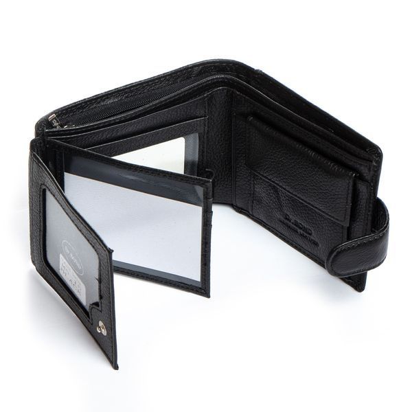 Кошелек Classic Мужской кожа DR. BOND MS-15 black 1289 фото