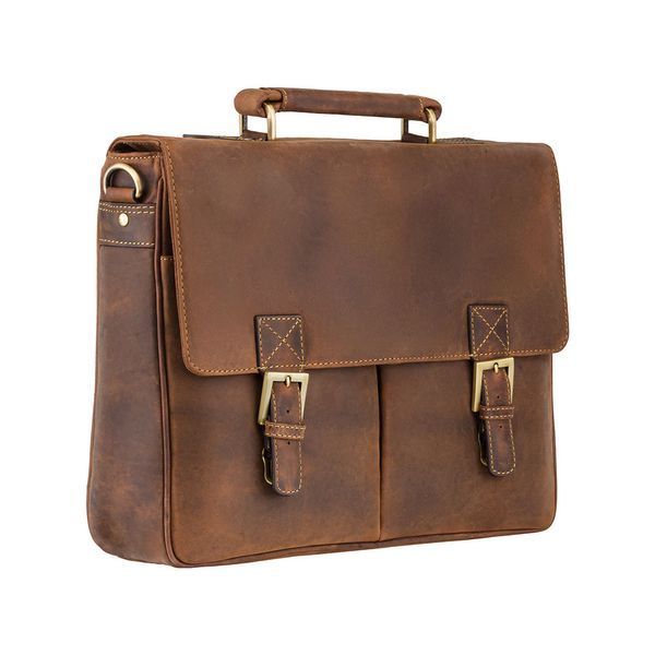 Портфель чоловічий Visconti 18716 Berlin (Oil Tan) 18716 OIL TAN фото