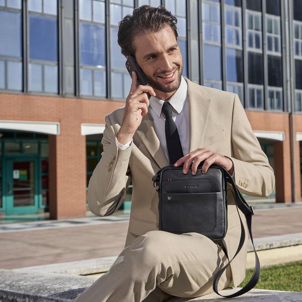 Чоловіча Bag з натуральної шкіри, через плече Roncato ALASKA 412424/01