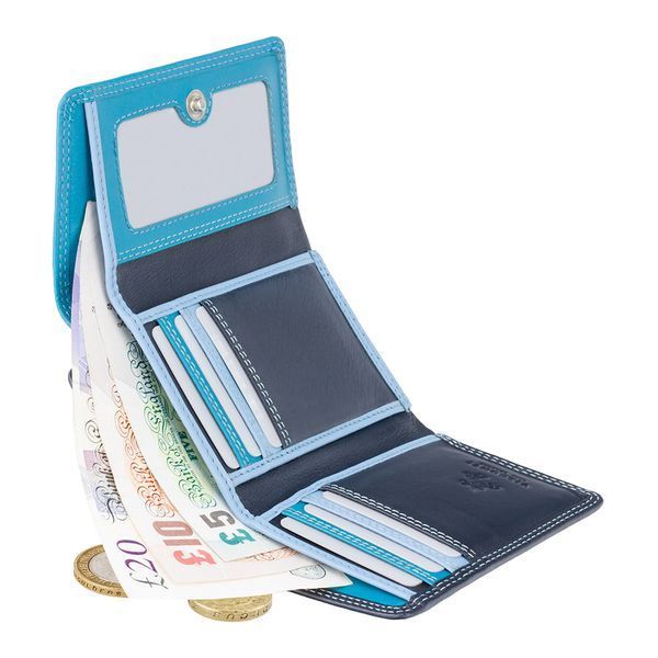 Гаманець жіночий Visconti RB39 Biola c RFID (Blue Multi) RB39 BLUE M фото