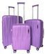 Комплект валіз Madisson Snowball 51103 колір фіолетовий 51103/SET/purple фото 1