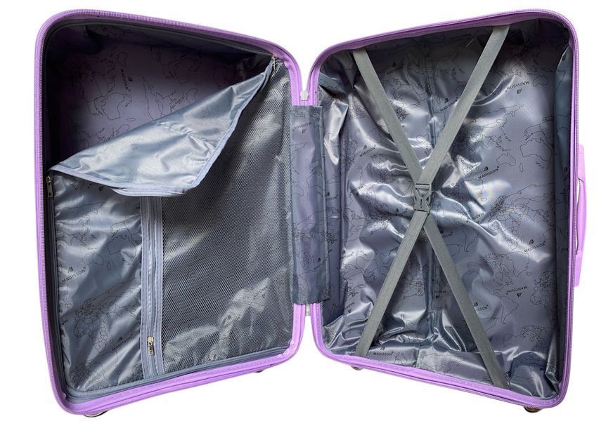 Комплект валіз Madisson Snowball 51103 колір фіолетовий 51103/SET/purple фото
