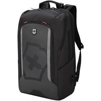 Victorinox Touring 2.0 Traveler Backpack Black with Laptop 17" Expandable Compartment (33/41L) (35x53x24)