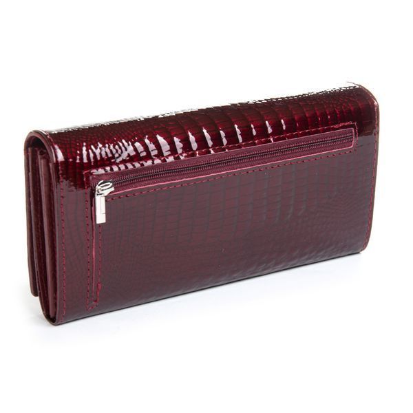 Кошелек LR Женский кожа-лак SERGIO TORRETTI FEW501 wine red 40802 фото