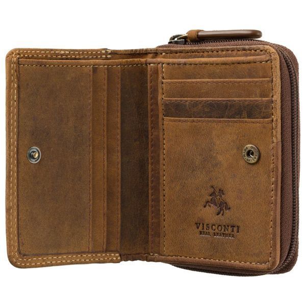 Портмоне чоловіче Visconti 729 Rocket (Oil Tan) 729 OIL TAN фото